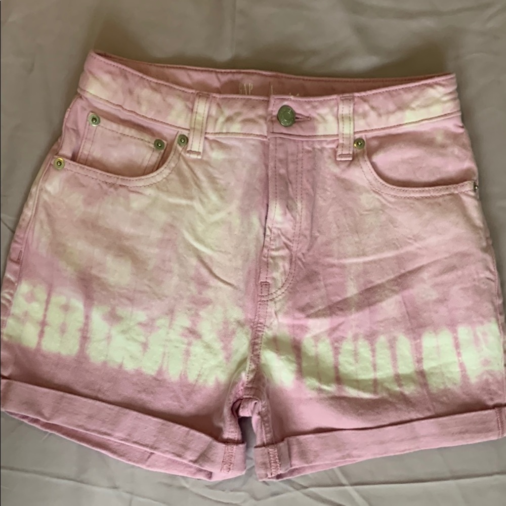 Pink Tie-Dye Women's Shorts